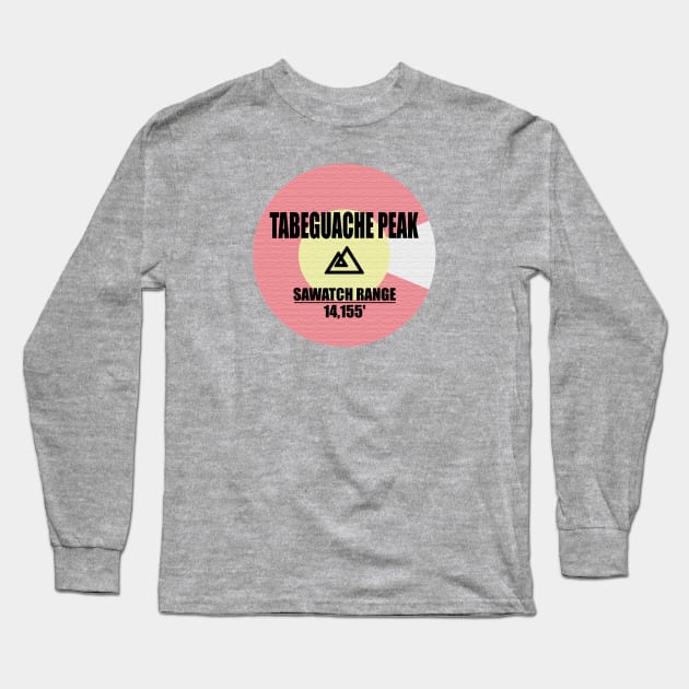 Tabeguache Peak Long Sleeve T-Shirt by esskay1000